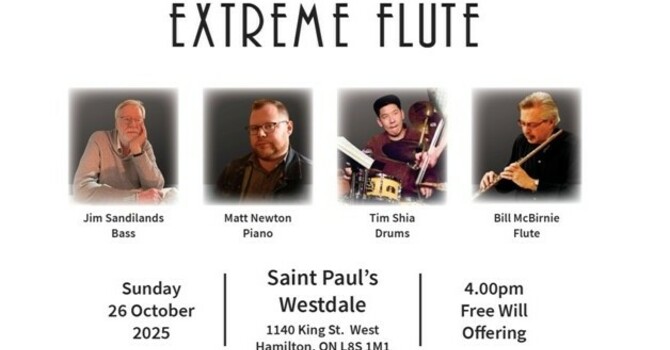 Jazz Vespers at St. Paul's Westdale image