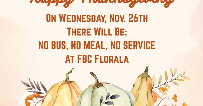 No Service at FBC