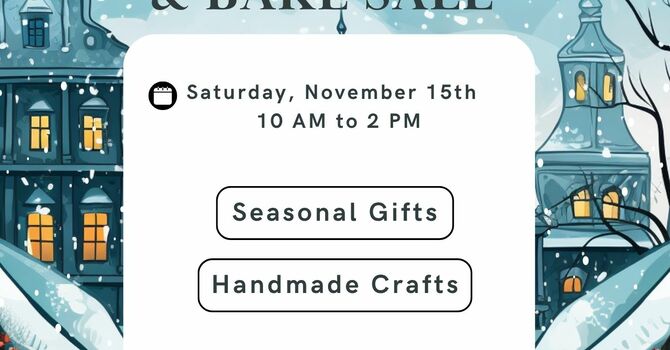 CHRISTMAS MARKET & BAKE SALE