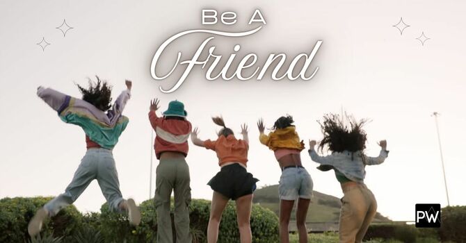 Be a Friend image