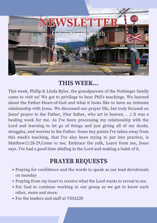 Ivana Yoder's Newsletter