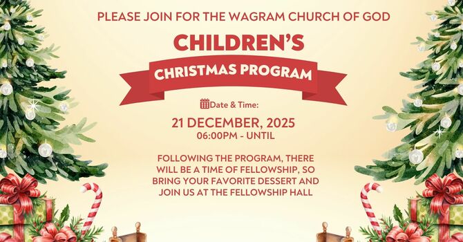 Children's Christmas Program