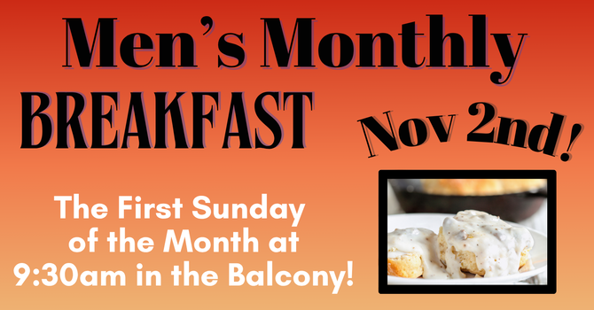 Men's Monthly Breakfast