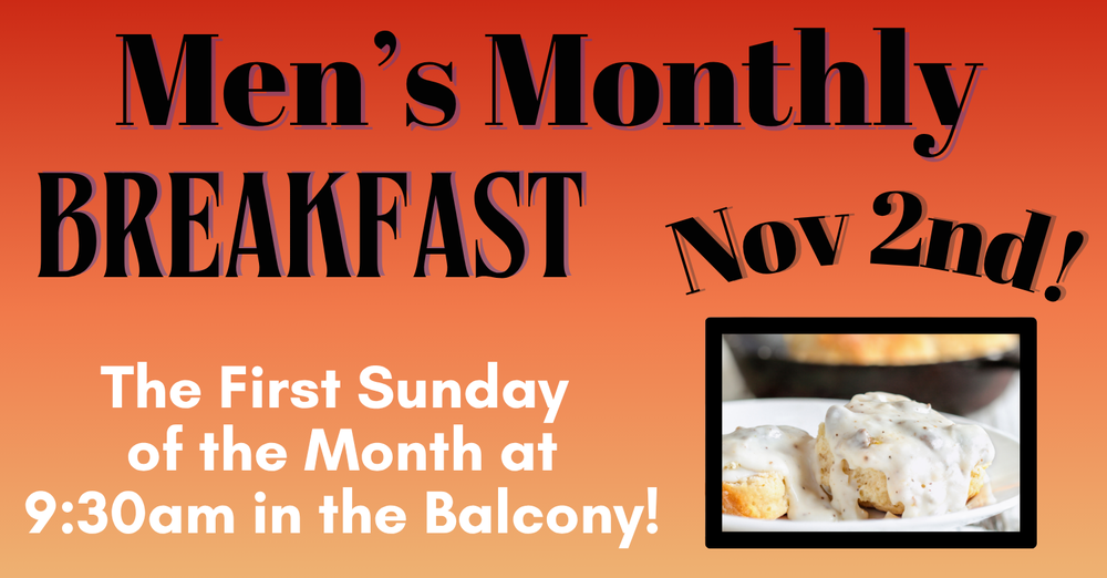 Men's Monthly Breakfast