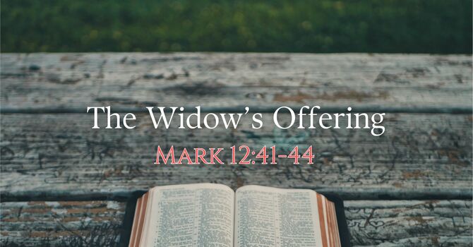 The Widow's Offering