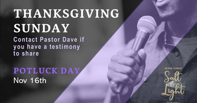 Testimony Sunday