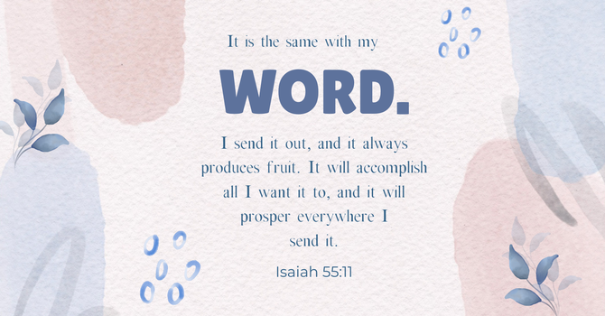 The Words of Eternal Life! image