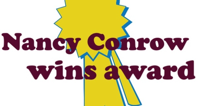 NANCY CONROW AWARDED image