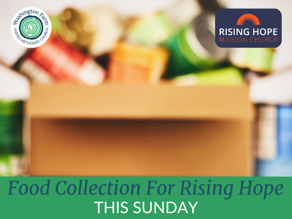 Food Collection For Rising Hope 