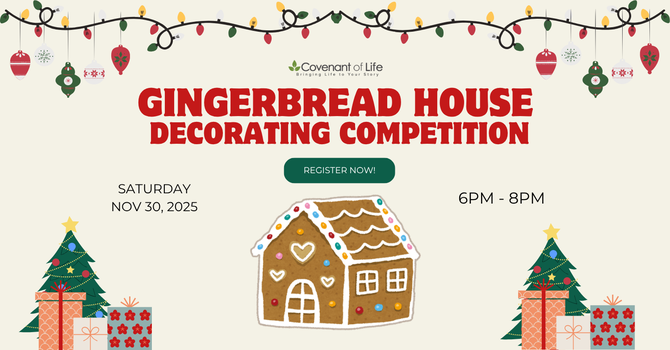 Family Gingerbread House Contest