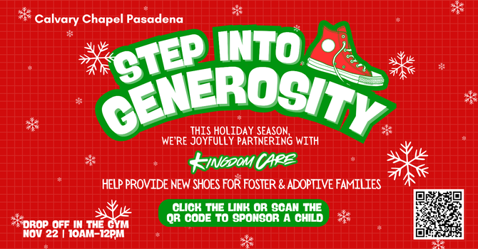 Step Into Generosity