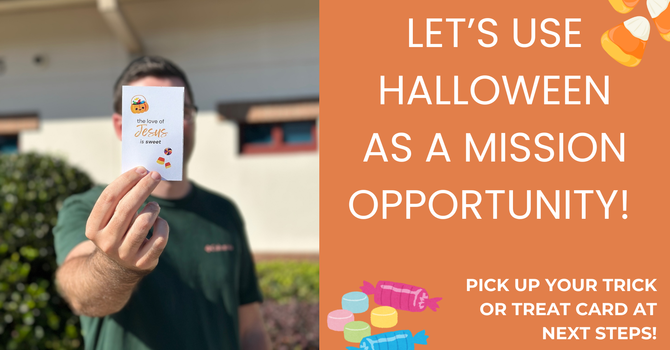 Pick up your Trick or Treat cards! image