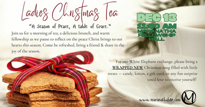 Ladies Christmas Tea