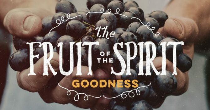 “The Character of Christ”- We Must Have the Fruit- “GOODNESS” image