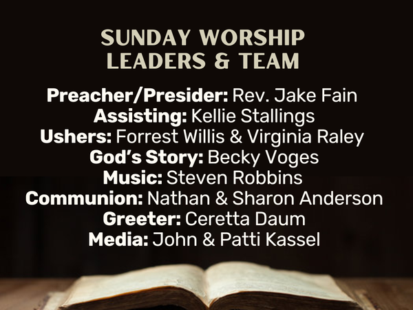 Leading us in Worship