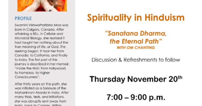 Foothills Spiritual Life Centre presents