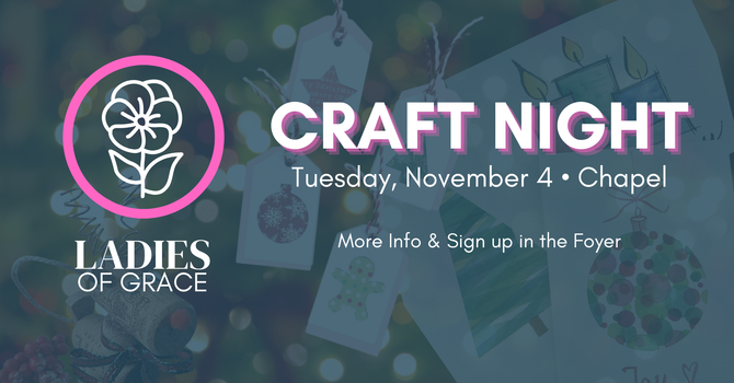 Ladies' Craft Night