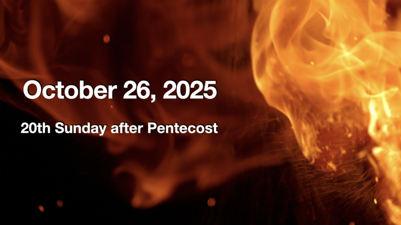 Eucharist Service - October 26, 2025