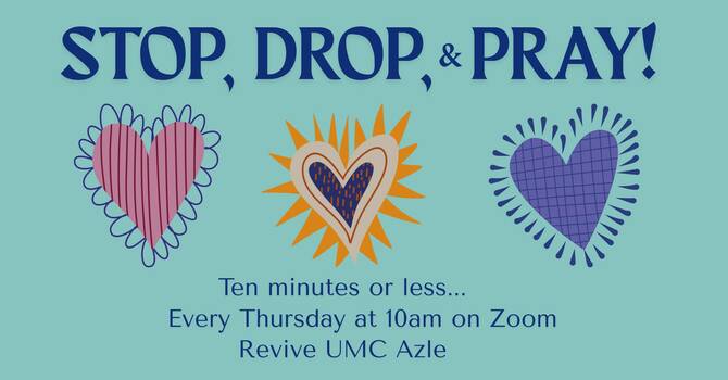 Stop, Drop, and Pray image
