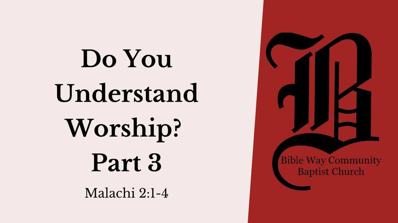 Do You Understand Worship?