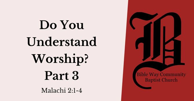 Do You Understand Worship?