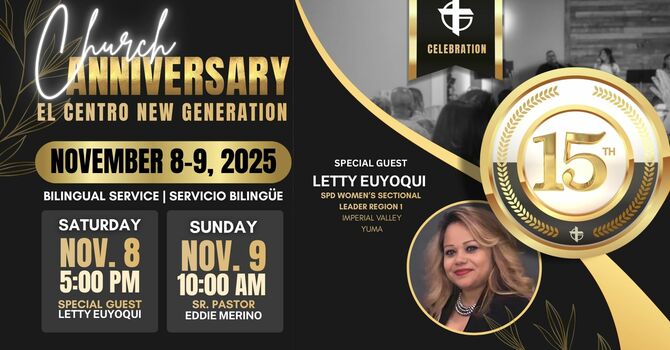 15 Years Church Anniversary