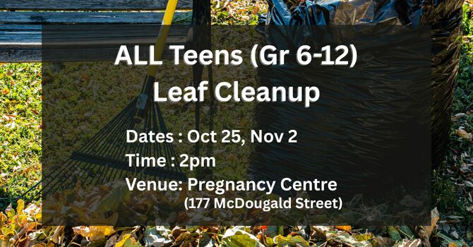 All Teens Leaf Cleanup