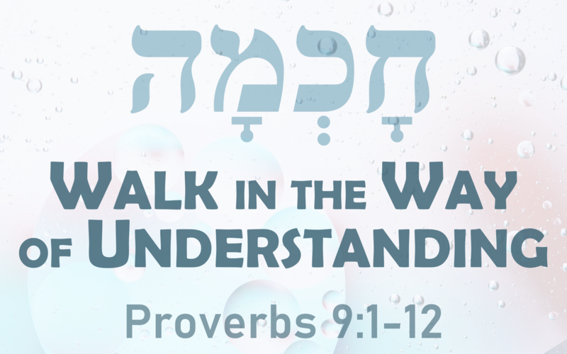 This Sunday's Message... "Walk in the Way of Understanding"