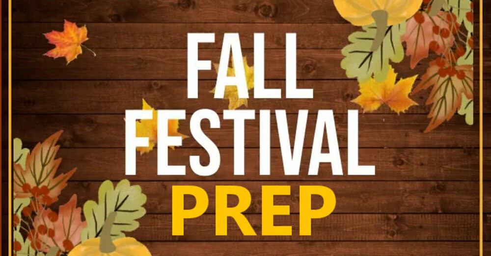 Fall Festival PREP