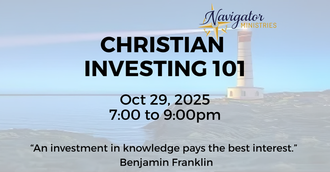 Invest Well - Christian Investing 101