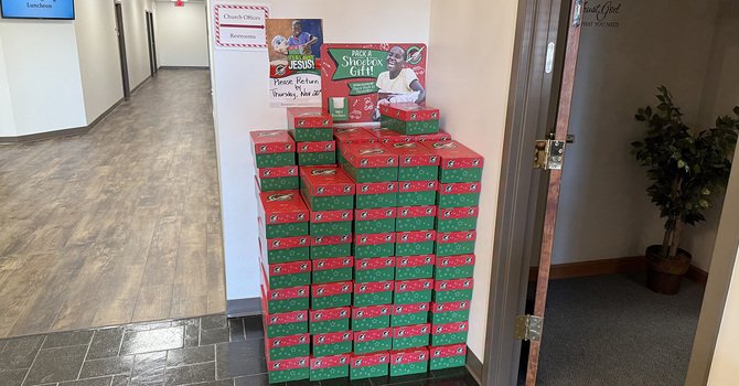 The Shoeboxes Are Here