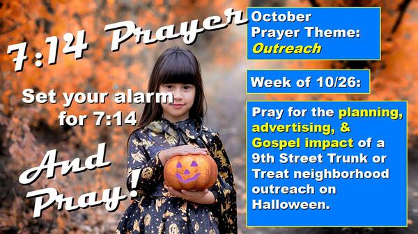 Prayer Focus