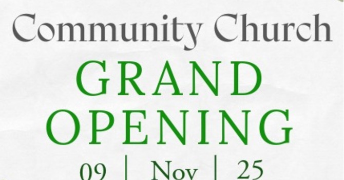 Grand Opening Celebration
