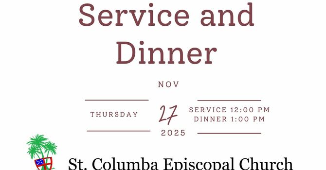 Thanksgiving Day Service & Dinner