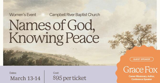 Name's of God, Knowing Peace - Women's Conference 
