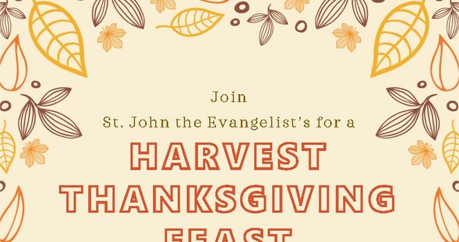 Harvest Thanksgiving Feast POSTPONED