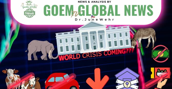 WH Blames Dems for Shutdown, Threats to SNAP & SS, AI Music, Turning Point Ecumenical, Beef, Portland & More