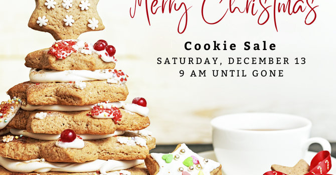 Christmas Cookie Sale!
