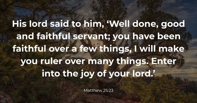 Matthew 25:23 image