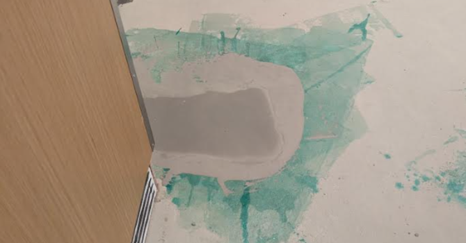 LVUC's Floor Restoration is in Progress!