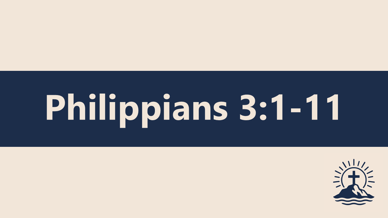 Philippians 3:1-11