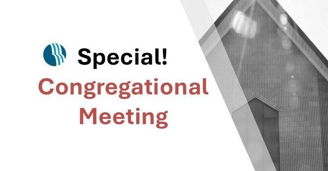 Congregational Meeting!