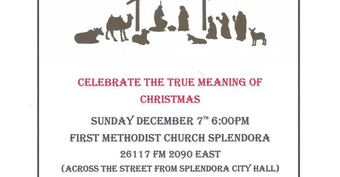 Live Nativity Celebration with Live Animals 