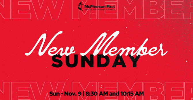 New Member Sunday