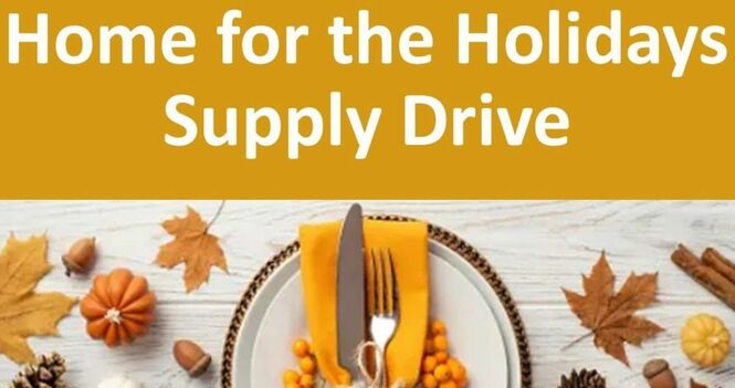 Home For The Holidays Kitchen Supply Drive