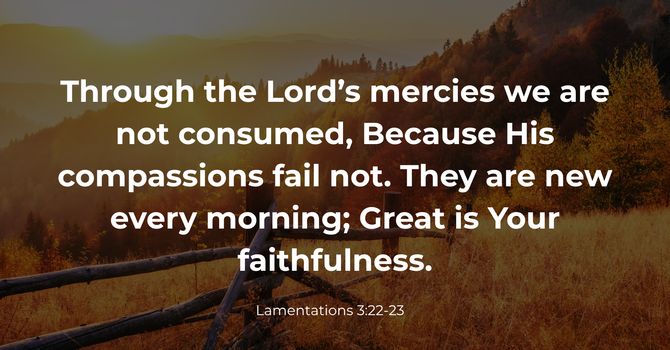 Lamentations 3:22-23 image