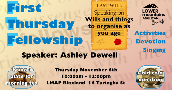 First Thursday Fellowship