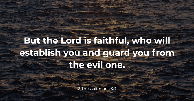 2 Thessalonians 3:3 image