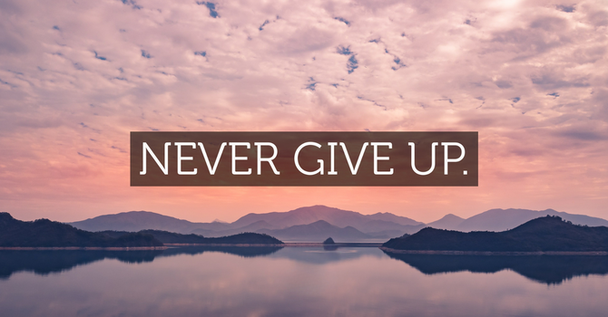 Never Give Up image