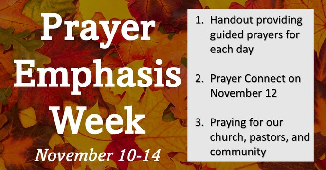 Prayer Emphasis Week